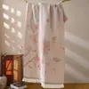 Toalla de baño popular 70/150 de algodón y lino, suave, agradable para la piel, transpirable, toalla de baño de gasa de lino para adultos, disponible para dropshipping y transmisión en vivo