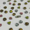 Imán de Refrigerador Estéreo de Mapa Acrílico Creativo con Imán Gota de Cristal Plástico Suave Magnético Personalizado Dibujo Animado Imán de Pegamento Magnético