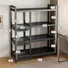 Estante de Almacenamiento de Cocina al por Mayor, Estante de Almacenamiento con Ruedas, Extra Grueso, De Pie, Reforzado, Multicapa, Soporte para Horno de Microondas, Engrosado