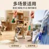 Caneta Laser 2 em 1 para Gatos Chaveiro Lanterna LED Infravermelho Mini Brinquedo Interativo para Animal de Estimação Gato
