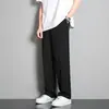 Ropa para Hombre Xintang Dropshipping 2026 Pantalones de Seda Helada para Hombre Verano Delgados Sueltos Rectos Caída Pantalones Largos Casuales para Hombre