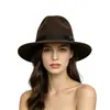 Sombreros de ala ancha de mezclilla de moda transfronterizos para mujeres y hombres, sombreros de jazz de estilo británico retro simple, Fábrica de Sombreros
