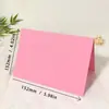 Cartões de Cumprimentos Coloridos, Papelaria para Desenho DIY Dobrável Grafite em Branco, Convites de Feriado Manuscritos, Presentes de Bênção, Cartões de Agradecimento