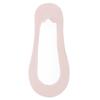 Meias de silicone antiderrapantes de verão, meias de barco de seda gelada de algodão puro, meias femininas invisíveis de malha rasa, salto antiderrapante, meias respiráveis e absorventes de suor