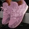 Transfronterizo Nuevo 2020 Nuevo Zapatos de Mujer con Lentejuelas Exportación Talla Grande Europeo y Americano Aliexpress Moda Deportivos Casuales Talla Grande Zapatos de Mujer