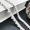Punto cinta de perlas y diamantes de un solo lado accesorios encaje ropa accesorios Xiaoxiang bolsa de material zapatos pasador de pelo