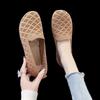 Sapatos Femininos de Verão em Malha Vazada, Sapatos de Pano de Pequim Antiga, Sandálias de Malha Respiráveis, Sola Macia, Superfície Macia, Sapatos de Mãe, Modernos e Versáteis