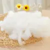 Relleno de Algodón Fibra de Alta Elasticidad Plumón de Seda Espacio Esponjoso Núcleo de Almohada de Algodón PP Relleno de Algodón Perla para Muñeca