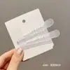 Presilha Bico de Pato com Textura Fosca para Franja, Presilha Lateral de Posicionamento Sem Marcas, Acessório de Cabelo para Volume na Raiz, Grampo de Cabelo para Styling e Maquiagem
