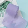 Gasa de Nieve de Seda Brillante con Purpurina Fina de 4 cm con Cinta Lazo Hecho a Mano DIY Accesorios para el Cabello Tocado Accesorios para Hornear Pasteles Ropa
