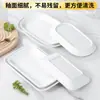 Plato de Melamina Xiangyuan Rectangular Comercial Imitación Porcelana Plato para Rollos de Arroz Restaurante de Hot Pot Plato para Platos de Postre Plato Frío de Plástico