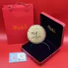 Pepita de Ouro em Forma de Coração Ouro Puro 999 Modelo Novo 52Mg Dia dos Namorados Qixi Presente de Aniversário Concha d'Água Ouro Atacado