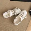 Con falda primavera lunares zapatos planos mujer suela plana nuevo estilo Wanwan zapatillas de ballet punta redonda tacón oculto Francés 2026