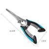 Alicate de pesca Luya gancho alicate de pesca de aço inoxidável multiuso controle de peixe pegador de peixe portátil alicate Luya