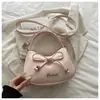 Bolsa Transversal de Bolinhas Estilo Coreano, Bolsa de Mão Pequena de Alto Valor Estilo Ins, Nova Moda Tendência 2026 Bolsa de Ombro Feminina