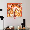 Pinturas de Pared de Lujo Personalizadas para Sala de Estar y Comedor, Arte de Pared de Hotel de Alta Gama, Pinturas para Vestíbulo, Arte de Pared para Dormitorio
