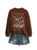 Él Hace Todo Amazon Ebay Sitio Independiente Estilo Casual Nuevo Sudadera de Otoño e Invierno para Mujer