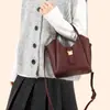 Bolso de Cubo Grande de Moda Sencillo Bolso de Mano Moda de Invierno 2025 Versátil Bolso de Hombro Cruzado
