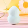 Esponja de Maquillaje Calabaza Gota de Agua Corte Inclinado Al por Mayor No Absorbe Polvo Huevo de Maquillaje Súper Suave Puff de Doble Uso Seco y Húmedo Fábrica de Esponjas de Maquillaje