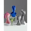 Accesorios de Maniquí para Pelucas, Soporte para Sombreros, Cabeza de Maniquí, Soporte para Exhibición de Joyería, Soporte para Collares, Cabeza de Maniquí con Agujeros para Pines