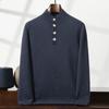 Nuevo Suéter de Cachemira Grueso de Siete Hilos con Cuello Alto para Hombre Otoño e Invierno Suéter de Cachemira de Montaña para Hombre talla extra Ropa de Punto Casual de Negocios