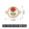 Flor de lámina de color DIY colgante para pulsera colgante para collar accesorios de joyería se pueden mezclar lote ventas directas de fábrica transfronterizo