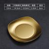 Prato de molho estilo coreano de aço inoxidável 304, prato multifuncional para tempero de churrasco, bife de restaurante ocidental, prato apimentado para batatas fritas