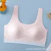 Sujetador de Tirantes con Copa Fija Cómodo para Niñas, Chaleco Fino Transpirable Sin Costuras para Niñas y Adultos