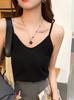 Camisola de Tirante Ancho para Mujer, Moda Femenina 2026, Prenda Base Holgada Delgada, Top sin Mangas que se Puede Usar Afuera