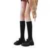 Botas hasta la rodilla de suela gruesa con lazo, tacón grueso, calcetines elásticos adelgazantes, nuevos zapatos elegantes y versátiles para mujer Otoño/Invierno 2026
