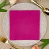 [Stock Listo] Color Sólido 25*25cm Servilleta de Papel con Impresión Desechable Diseño para Restaurante Estilo Popular de Amazon