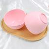 Tigela para Máscara Facial de Silicone Imitação Tpr Beauty Tigela Macia para Máscara Bastão de Silicone para Máscara Mistura de Máscara Bastão Espalhador Pp Profissional de Beleza
