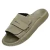 Pantuflas de Cuero Genuino de Alta Gama para Hombre, Ropa de Casa Antideslizante de Verano, Sensación Premium, Sandalias de Tira Única, Sandalias de Cuero de Moda para Hombre