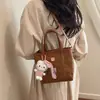 Cesta de Legumes Estilo Bolsa de Mão de Luxo para Mulheres, Novo Modelo 2026, Bolsa Transversal Rosa Fofa de Nicho Levemente Luxuosa Sem Pingentes