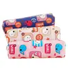 Cute estuche estampado, piel sintética PU, bolsa de papelería simple y de gran capacidad para estudiantes, bolsa de almacenamiento de lápices, papelería para regreso a clases al por mayor