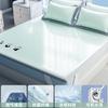 Colchoneta de Seda de Hielo Antibacteriana Grado Materno e Infantil Clase A Lavable a Máquina Dormir Desnudo Colchoneta Acondicionada para el Aire Colchoneta Suave de Verano para Sombrero de Cama Plegable para Estudiante