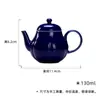 Moji Raw Mineral Color Glaze Bule Pequeno Kung Fu Tea Set Bule Simples Doméstico com Filtro de Orifício de Bola Pote de Mão Pneu Fino