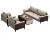 Conjunto de sofá e mesa de centro para escritório, para recepção e uso comercial, sofá de escritório moderno e simples, conjunto completo, outros