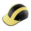 Capacete para Carro Elétrico Masculino e Feminino Verão Bicicleta Meio Capacete Leve Esportivo Capacete Scoop Protetor Solar Quatro Estações Universal Simples Capacete Chapéu