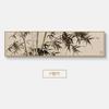 Novo estilo chinês cabeceira pintura quarto quarto pintura decorativa quente mural banner hotel pendurado pintura horizontal longa faixa
