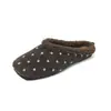 Mules de Camurça Birkenstock 2026 Maillard Outono/Inverno Chinelos Fechados para Mulheres Uso Externo Bolinhas Solado Macio Francês