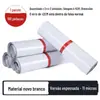 Saco Express Branco Embalagem Externa Grossa para Roupas Saco de Embalagem Express à Prova d'Água Saco Plástico Colorido para Express Venda por Atacado
