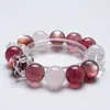 Pulsera de Cristal Natural Lepidolita para Mujer, Diseño de Moda, Pulsera de Lujo Ligero al por Mayor