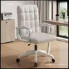 Cadeira de computador para uso doméstico, confortável para longos períodos sentado, cadeira giratória para quarto, estudo, mesa, cadeira de sofá, cadeira de escritório, cadeira de estudo para dormitório
