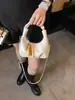 Bolso Pequeño Exquisito y de Moda 2026 Primavera/Verano Nuevo Bolso Cruzado Versátil con Cadena Mini Bolso Tipo Dumpling para Mujer