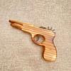 Fábrica Direta modelo de submetralhadora de elástico arma de madeira brinquedo infantil lembrancinha turística fornecimento de barraca atacado