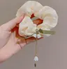 Scrunchie Grande Estilo Relaxado para Mulheres, Elástico de Cabelo Oversized Estilo Coreano, Acessório para Coque, Ornamento de Cabelo, Elástico Grande de Scrunchie