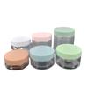 En stock 68 dientes tapa de rosca boca ancha color crema caja empaque de cosméticos lodo de limpieza película exfoliante mascarilla de noche