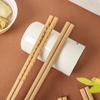 Nuevo Modelo en Estantes, Palillos Públicos Extensibles de Madera de Haya, Palillos de Madera con Caparazón de Tortuga para Olla Caliente, Palillos Brillantes, Palillos para Fideos, Palillos para Frituras