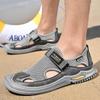 Sandalias Transpirables para Hombres Millonarios 2026 Zapatos Casuales de Malla sin Cordones